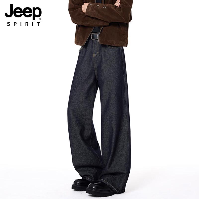 JEEP SPIRIT Men s Loose Straight Fit Jeans L
