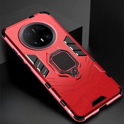 Vhodné pro Huawei Mate70pro Pancéřovaný kryt na mobilní telefon Nova13 Prsten Držák do auta Magic7 Kryt odolný proti pádu P60