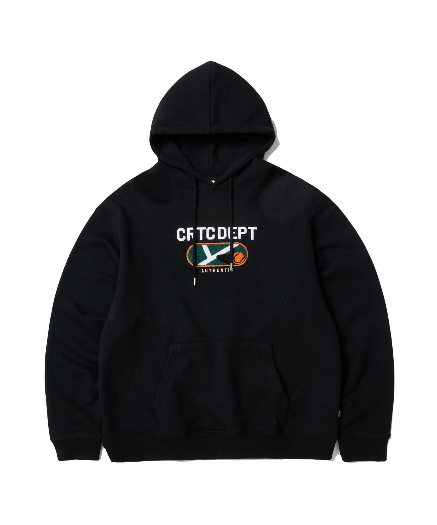 Critic Boucle Logo Hoodie Black M/Free