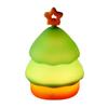 Christmas Night Light Bedside Touch Lamp with Color Changing Rechargeable Silicone Nightlight for Kids' Bedroom