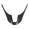 Car Carbon Fiber Car Steering Wheel Panel Cover Trim For Mazda-3 For Axela 2014-2016 Auto Steering Wheel Trim Decoration Sticker