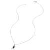 Elegant Tree Leaves Design 925 Sterling Silver Pendant necklace Natural Iolite oval 6*8mm fine jewelry for women's party gifts