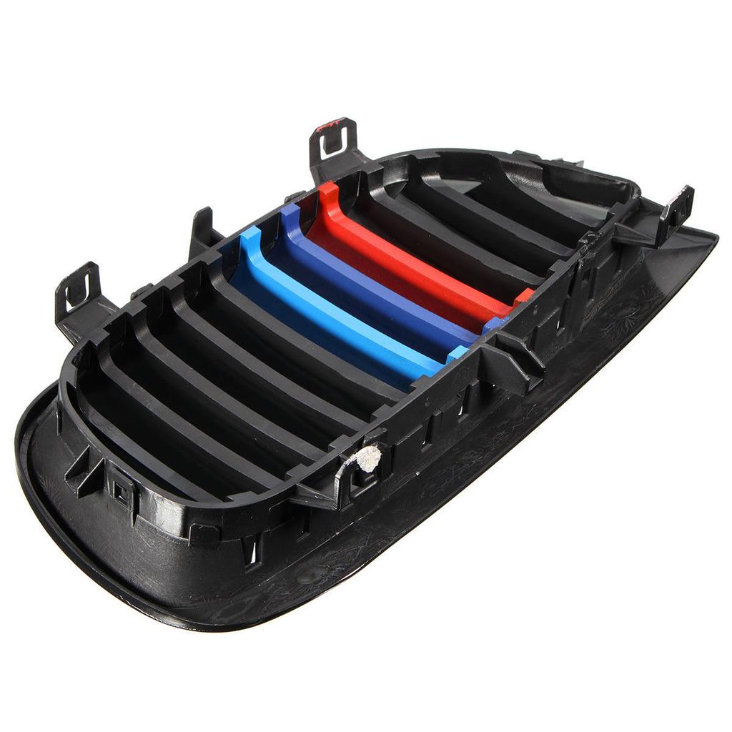Kidney Grille Front Bumper Black Radiator Guard Grill Fit For BMW E81 E87 1 Series 2004 - 2007 Car Accessories M