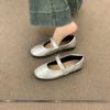 French Evening Wind Versatile Cross Belt Shoes Women's 2025 Spring and Autumn New Ballet Fairy Flat Mary Jane Shoes