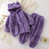 Baby Cute Wool Knit Toddler Pajama Loungewear Set