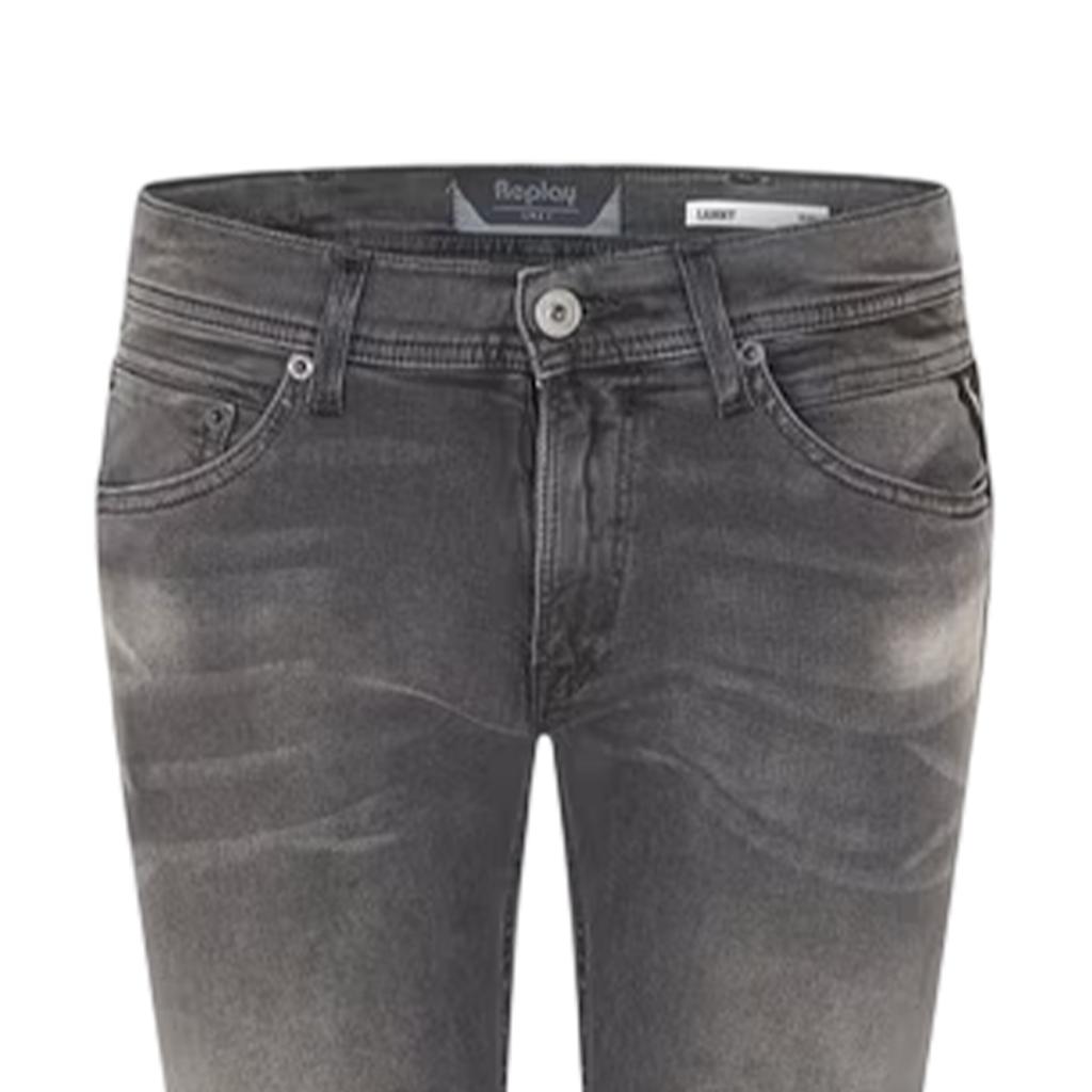 Replay Mens Lanny Washed Denim 5 Pockets Skinny Jeans