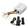 Brush Controller Throttle Grip Kit Good Heat Dissipation Electric Bike Controller Kit 24V 350W