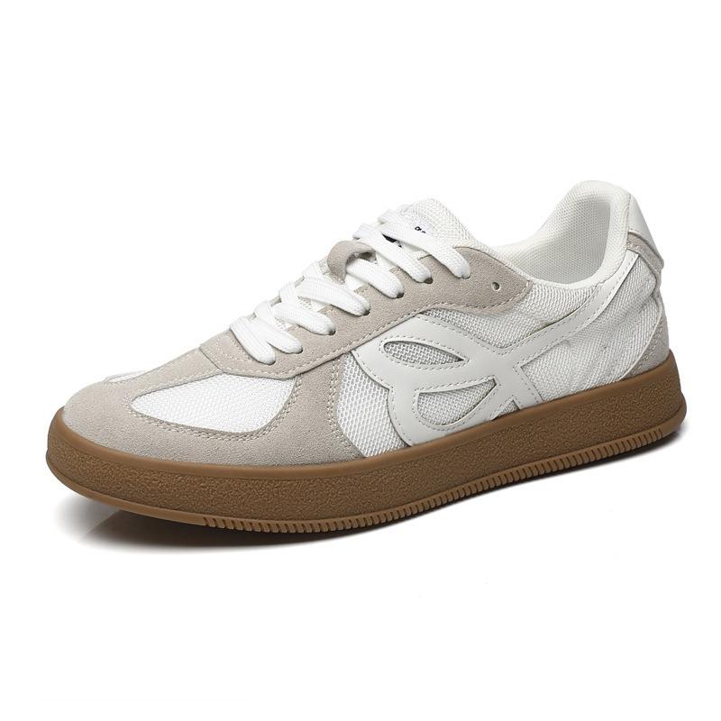 Little white shoes men's shoes summer breathable new men's trendy versatile mesh sports and leisure board shoes