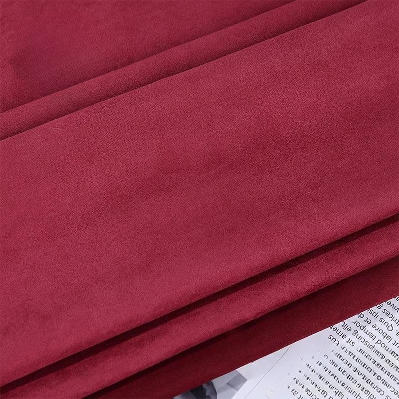 100x150cm Soft Matte Frosted Velvet Suede Fabric Transverse Micro Elasticity Women's Clothing Hats Designer DIY Sewing Fabric