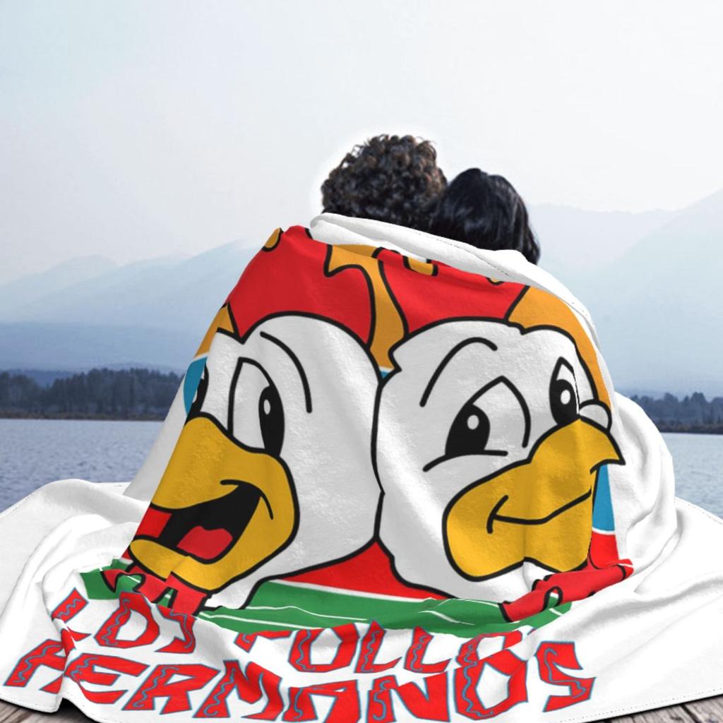 Los Pollos Hermanos Blanket Soft Warm Flannel Throw Blanket Plush for Bed Living Room Picnic Travel Home Sofa