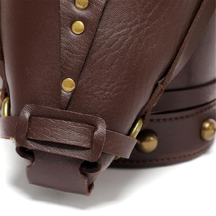 Medieval Crossbody Bag Horse PU Leather Pouches Practical for Various Occasion