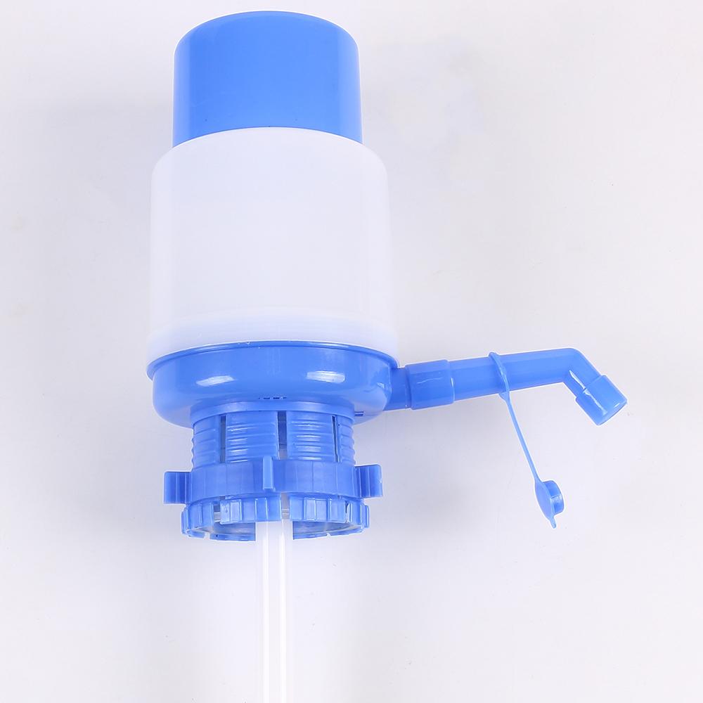 Water Bottles Pump Manual Hand Pressure Drinking Fountain Pressure Pump with Extra Short Tube and Cap Fits Most 5 Gallon Water