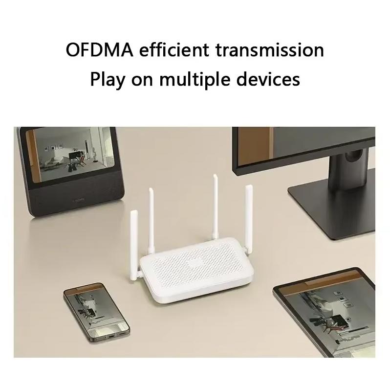 Xiaomi Router AX1500 Sieć Wysokiej Prędkości 5G WiFi 6 Gigabitowy Adaptacyjny Port Sieciowy Mesh Bezprzewodowy Domowy Router Pokrywający Cały Dom