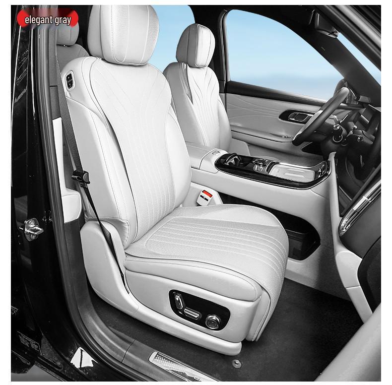 Galaxy M9 Perforated Breathable Semi-Enclosed Seat Cover for All Seasons