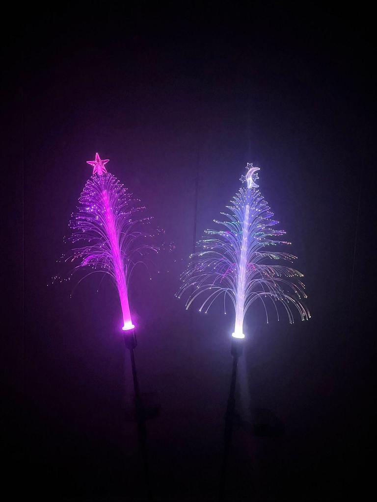 Waterproof Solar Jellyfish Reed Lawn Lamp - Outdoor Luminous Decoration