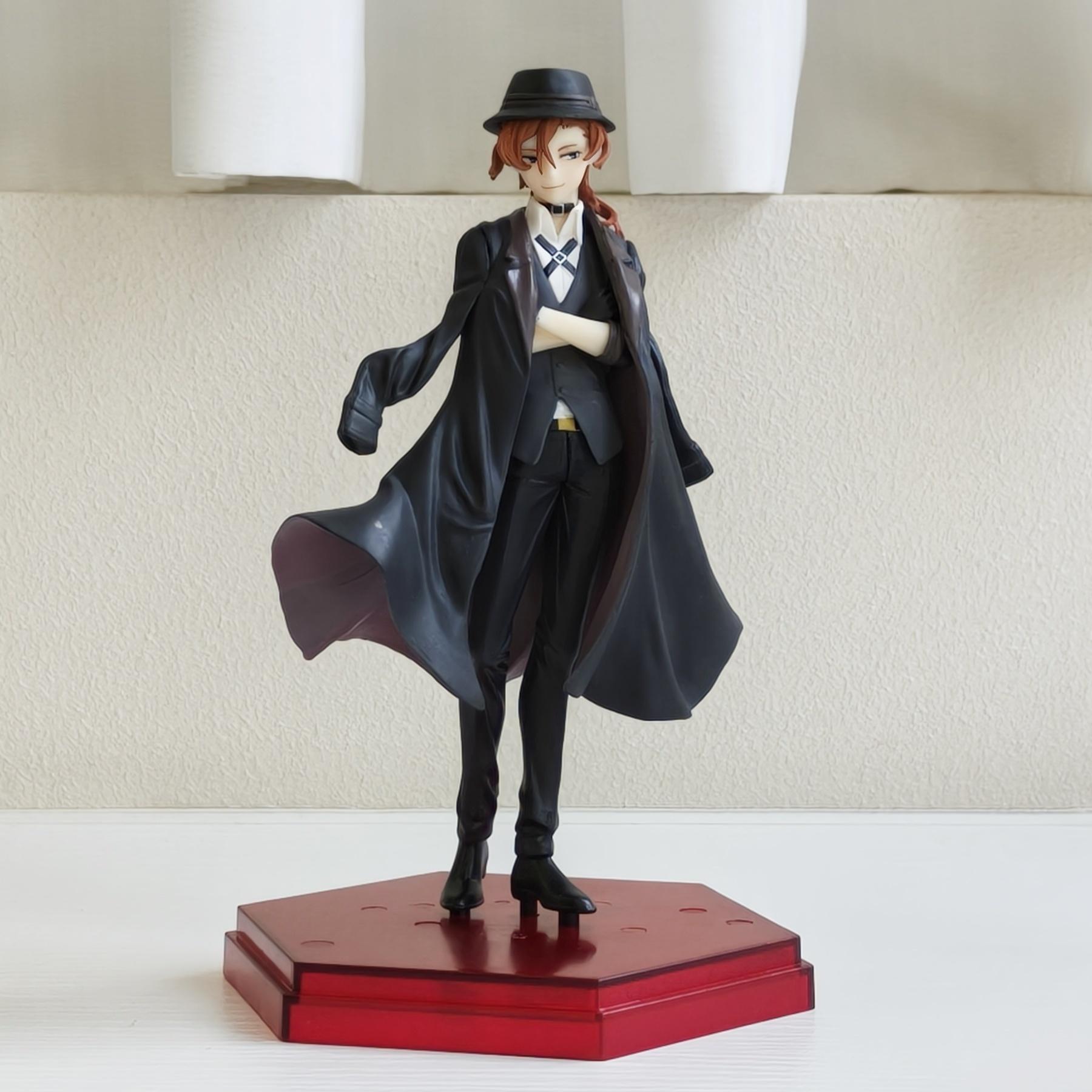 18cm GSC POP UP PARADE Bungo Stray Dogs Nakahara Chuuya Anime Figúrka Osamu Dazai Akčná Figúrka Figúrka Model Bábika Hračka gray