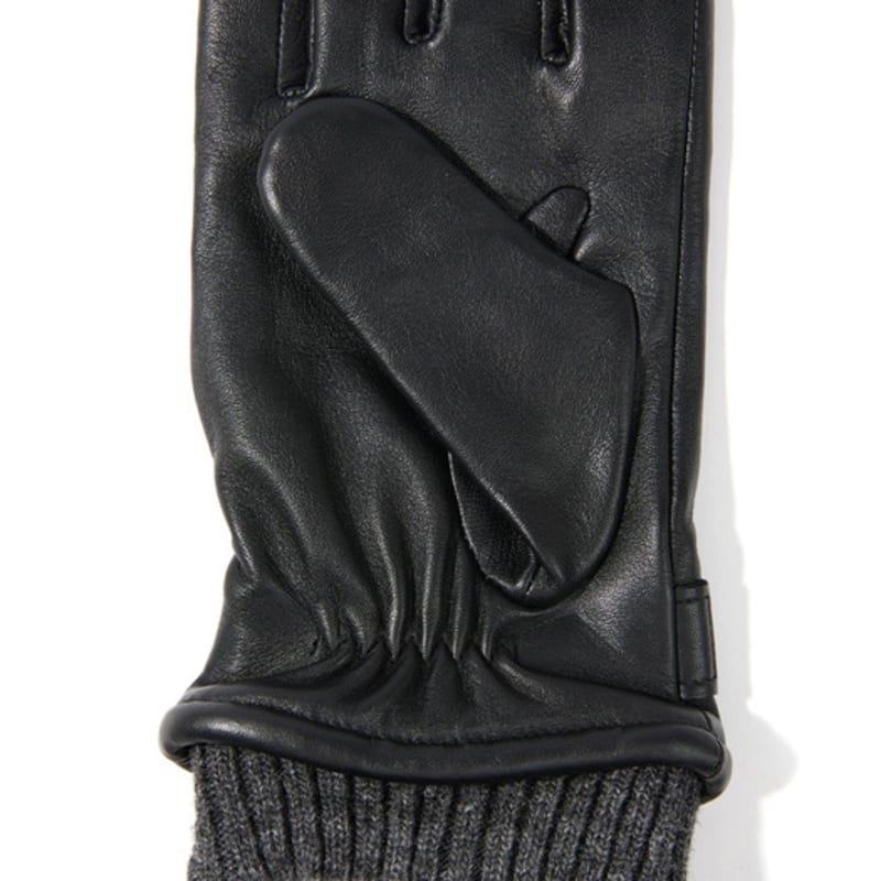 DENTS Henry Touchscreen Men's Leather Gloves - Black