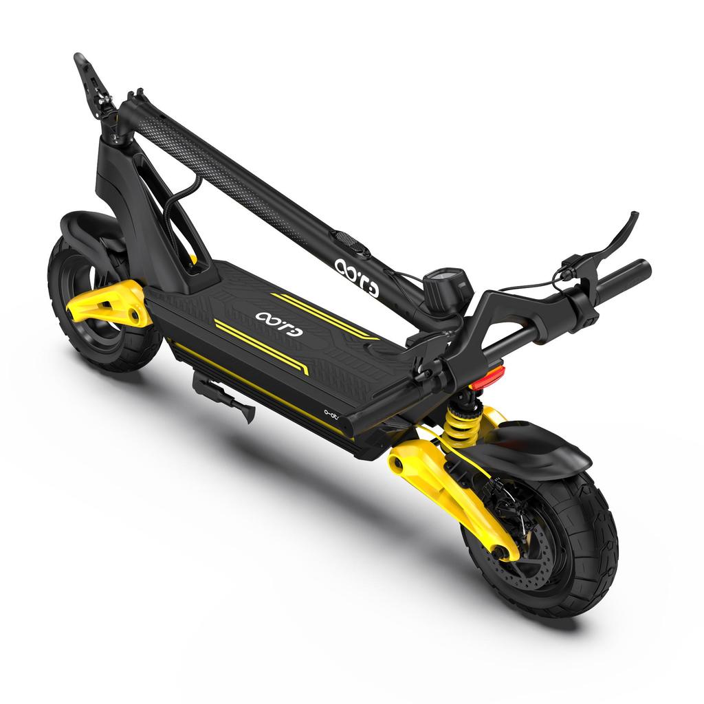 OOTD S10 Electric Scooter 1400W Motor 48V 20Ah Battery 10" Tires Foldable Design for Urban Commute & Short Distance Travel