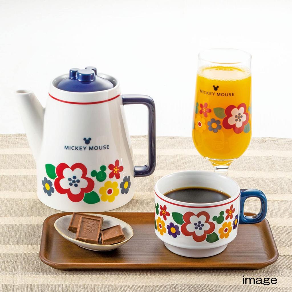 Sun Art Disney Mickey Mouse Teapot, 1000ml, Retro Cafe Style, SAN3923