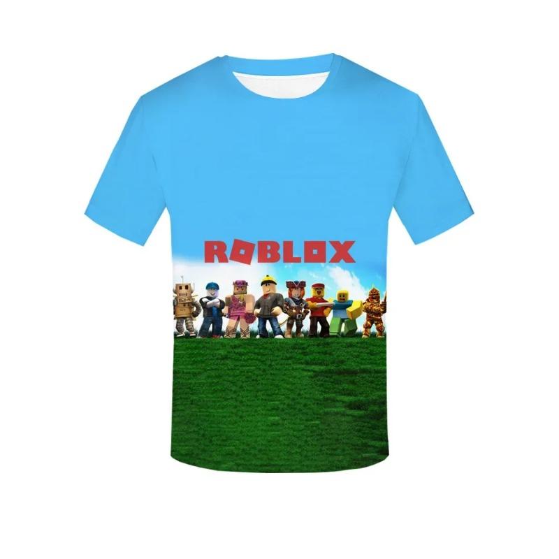 Camiseta Infantil Disfraces Cosplay Niño Dibujos Animados Manga Corta Top Estampado 3D