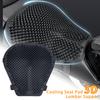 Thickened Motorbike Seat Pad Breathable Silicone Cover Motorcycle Saddle Protector Comfortable Riding Cushion Universal Bike Pad