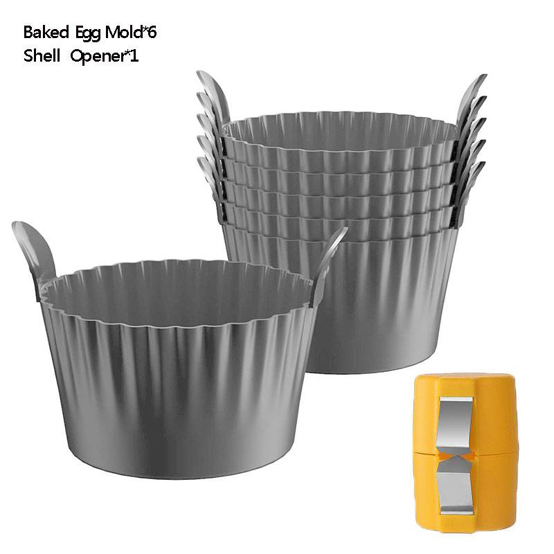 Silicone Ramekins Reusable Air Fryer Egg Poacher Food Grade Silicone Egg Poaching Cups Non-Stick Round Silicone Baking Cups