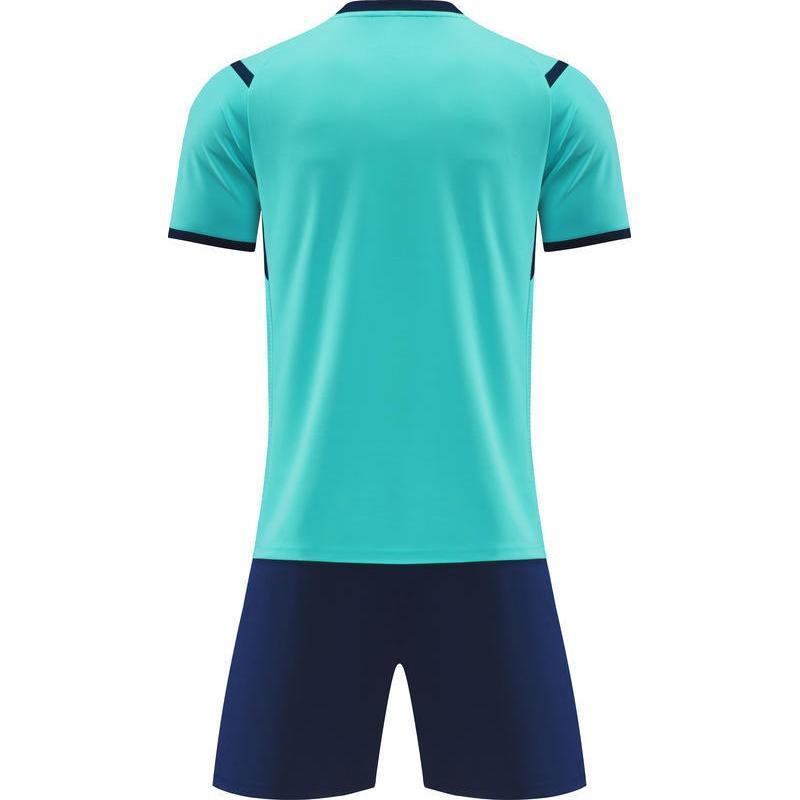Football Uniform Set Men'S Adult Training Uniform Children Sports Short Sleeve Jersey Middle School Student Competition Jersey Quick Dry 6324