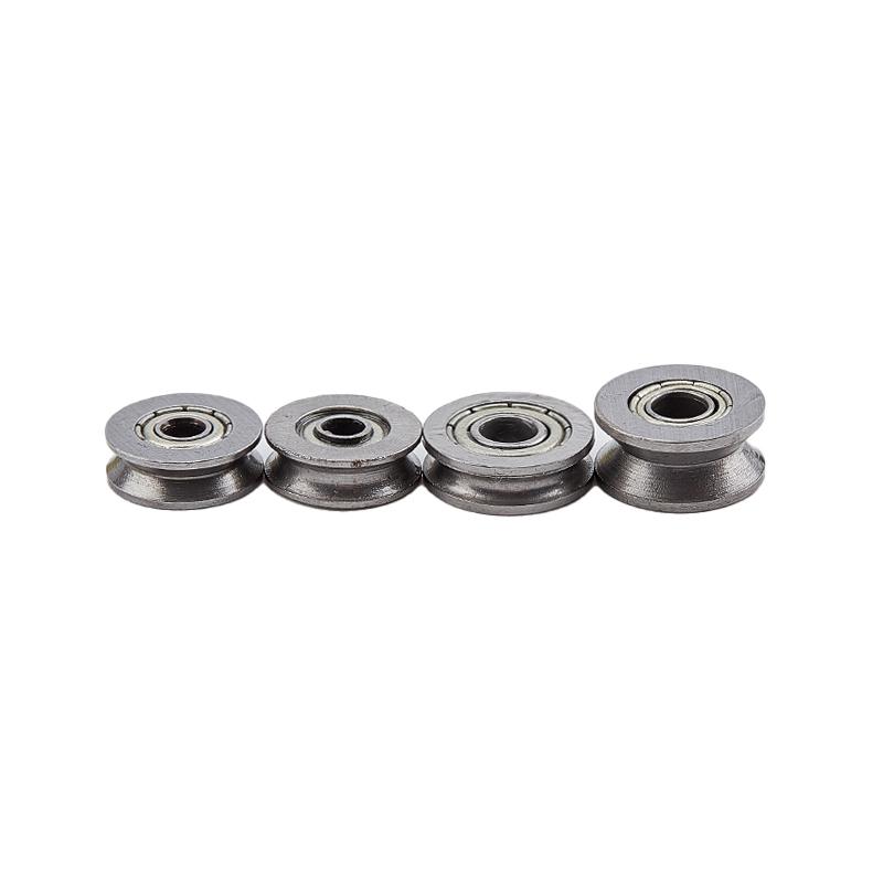 5Pcs V U Groove Roller Wheel Ball Bearings Embroidery Machine Pulley Bearing