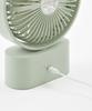 BRUNO Desk Fan, Quiet, Oscillating, Compact, Portable, Charcoal Gray, BDE061-CH