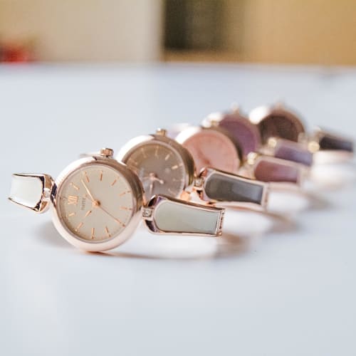 Fieldwork Women's Analog Bangle Watch, Brown, Carol ASS176-5