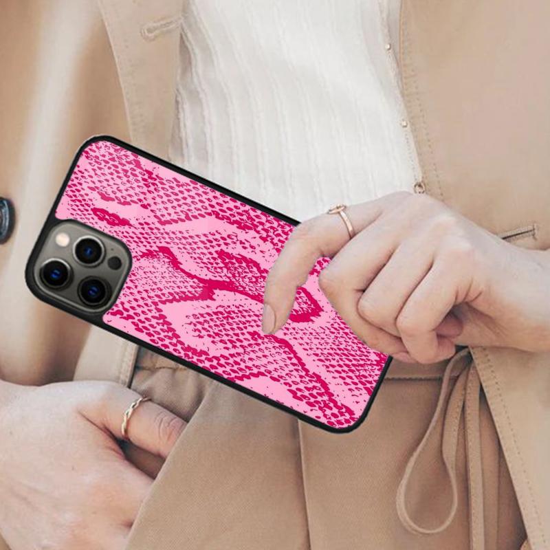 

Snakeskin pattern Magnetic Phone Case For APPLE iPhone 17 Air 16 14 13 12 Pro Max 15 Plus Wireless Charge With MagSafe Cover iPhone 13mini