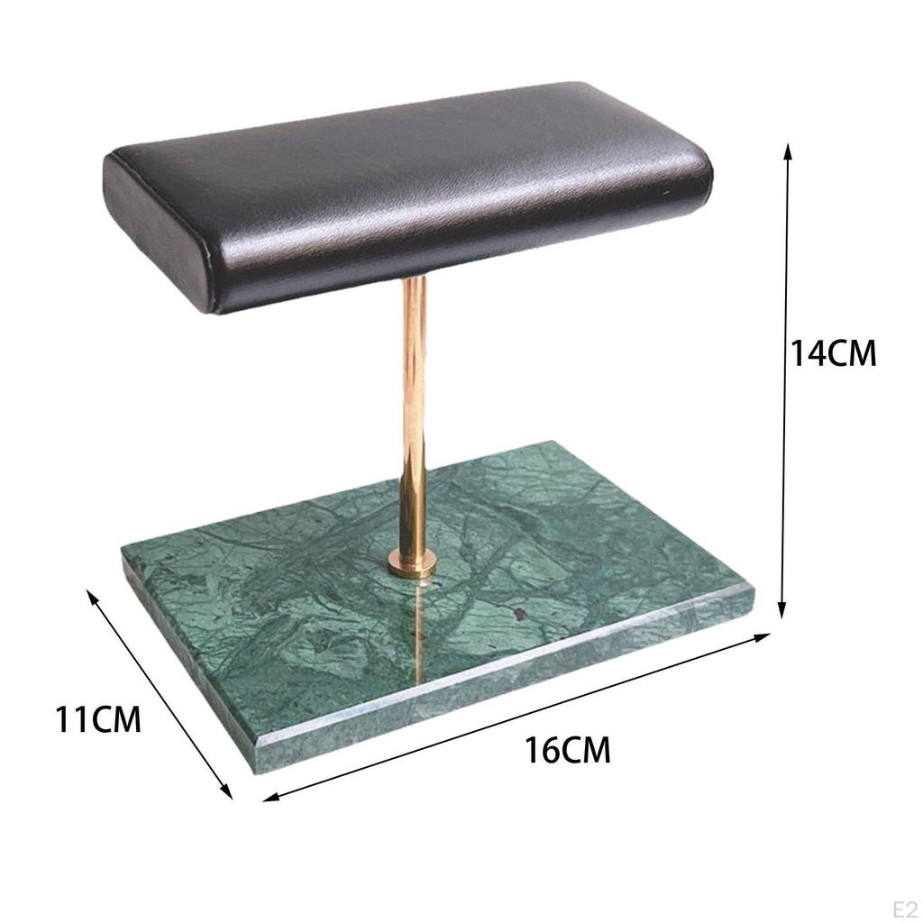 Elegant Watch Holder with Marble Base for Jewelry Organization