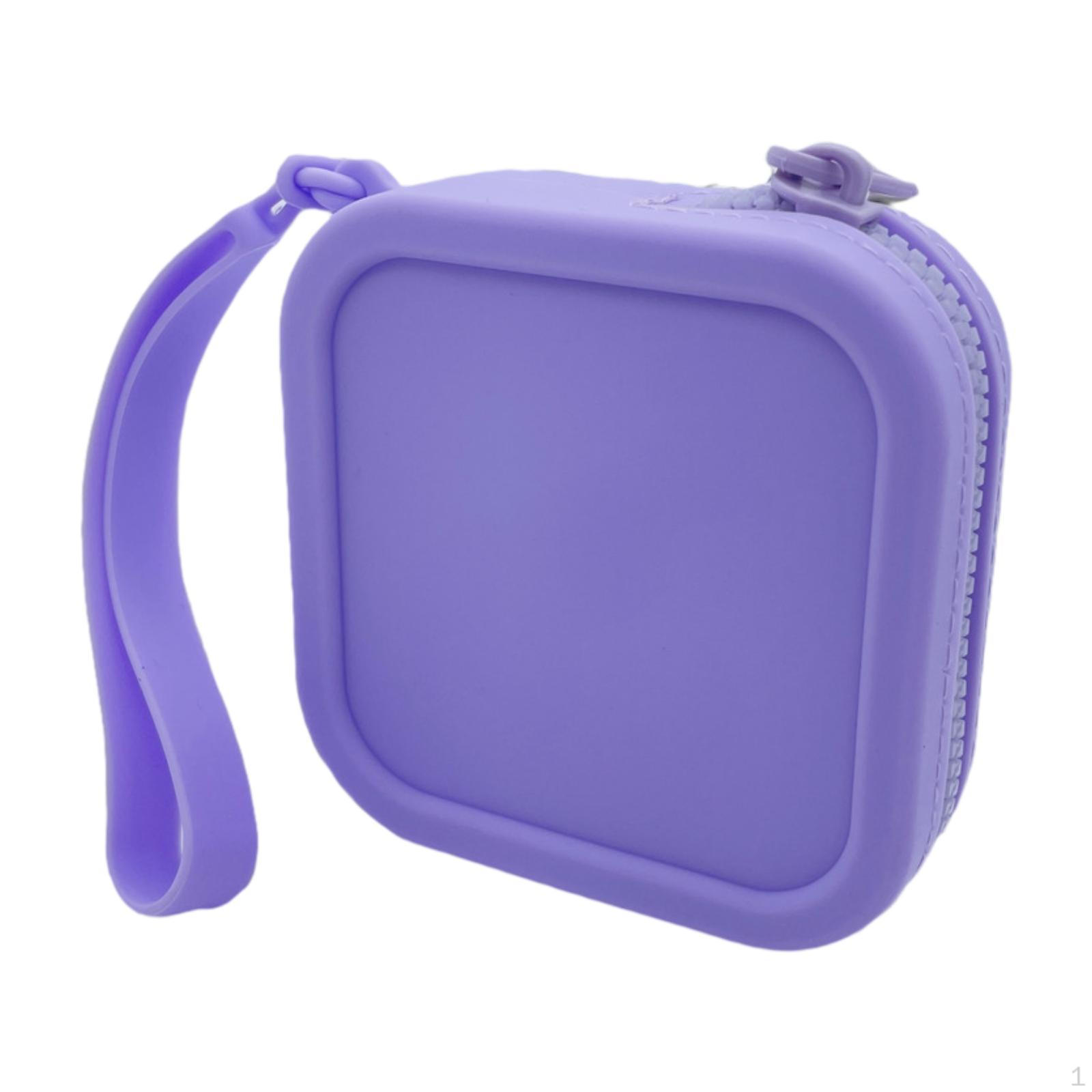 Силиконовый кошелек сумка для ключей водонепроницаемая молния небольшое хранилище — фото 14