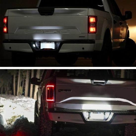 For 2015-21 Ford F-150 Bright White LED Tag License Plate Light Bulbs Bright EOA