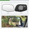 SCITOO Side View Mirror Glass Passenger Right Side Fit For 2002-2005 For FORD/MERCURY EXPLORER/MOUNTAINER W/HEATED Chrome Convex Replacement Exterior