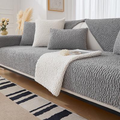 Nordic Style Sofa Cushion Winter Thickened Sofa Cushion Four Seasons Universal High Sense Sofa Slipcover Cover Cloth Non-Slip Stain Resistant