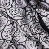 New Camellia Printed Design Scarf Literary and Elegant Breathable Sunscreen Shawl Emulated Silk Mid-length Style
