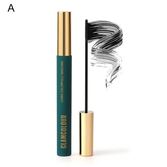 

Косметическая тушь для ресниц, водонепроницаемая, мягкая, уникальная, красочная, удлиненная тушь для ресниц премиум-класса для женщин A чёрный