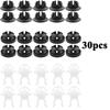 30x Hood Support Prop Rod Holder Clips For Honda Accord Fit S2000 Acura RDX TSX