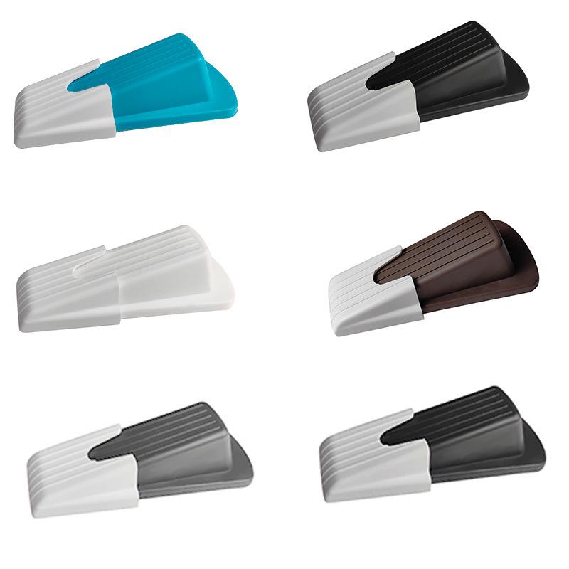 Windproof Non-Slip Door Stopper: Safety Belt Organizer & Anti-Collision Wedge