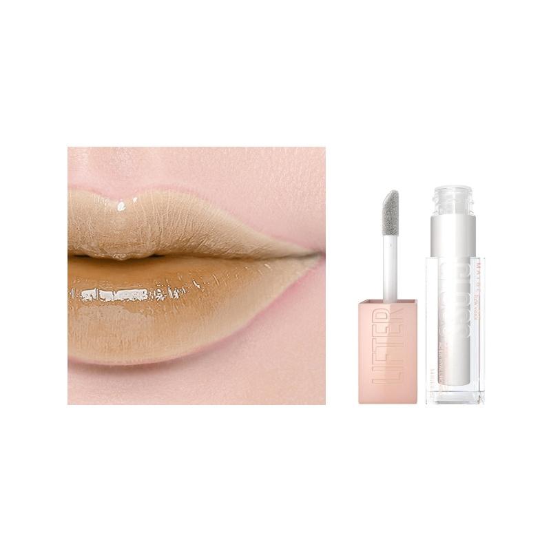 Блеск для губ Maybelline, Водянистый, Легко наносится, Прозрачный и увлажняющий с гиалуроновой кислотой, Стик-блеск для губ - Жемчужный коричневый