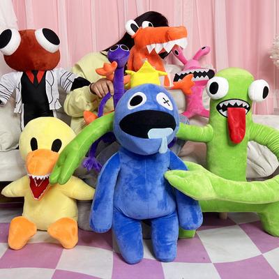 15-60cm Rainbow Friends Plush Toy Cartoon Game Character Doll Kawaii Blue Monster Soft Stuffed Animal Toys for Children Kids
