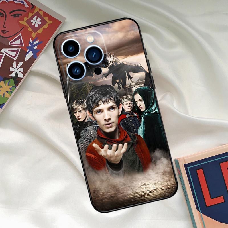 

Чехол для телефона из сериала «Мерлин» для iPhone 16 15 11 12 13 14 Pro Max Mini X XR XS Max Plus Защитный чехол iPhone 15