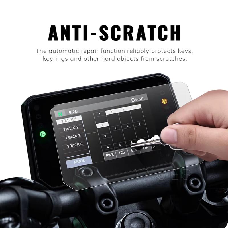Precise Motorcycle Dashboard Screen Protector Instrument Film For MT-07 FZ-07 2023-2024 Accessories