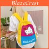 Animal Pattern Kids Backpack With Breathable Nylon For School And Daily Use