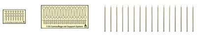 Tetra Model MA Series Camouflage Net Pole Set Plastic Model Parts MA3526 1/35