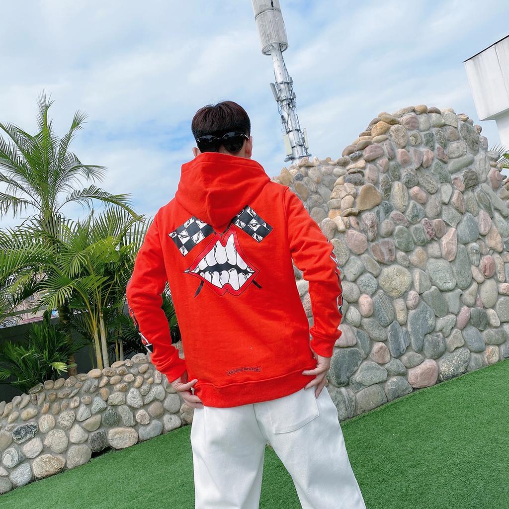 8399 CHROME HEARTS 2025 New Spring and Autumn Plus-size Thin Style Classic Style Logo Hooded Sweatshirt for Couples