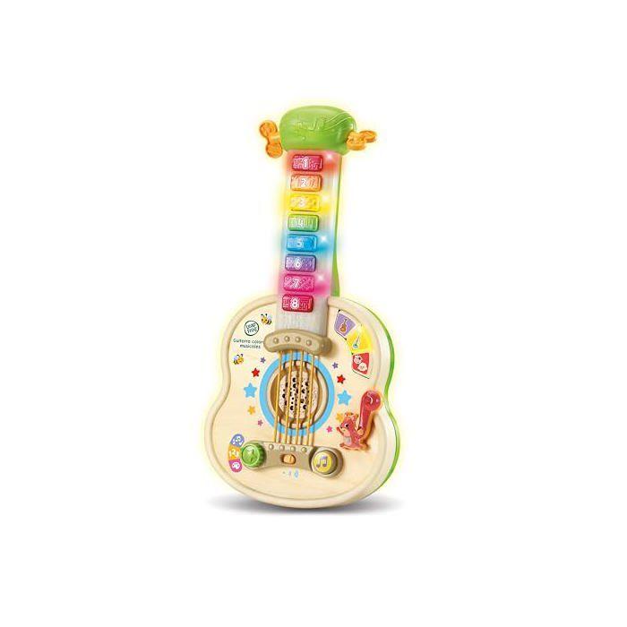 Guitare électronique pour enfants - VTech - Apprentissage et exploration - 186x365x55 mm - 0.74 kg - 8 clés - Plastique