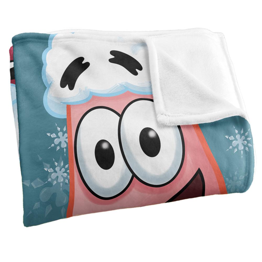 SpongeBob SquarePants Silky Santa Supersoft Blanket