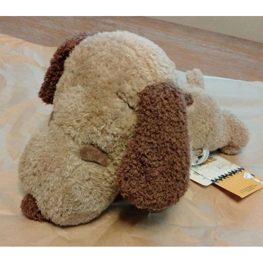 snoopy stuffed toy brown